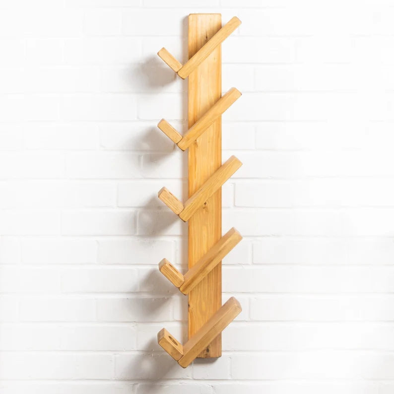 Solid Wood Wine Rack | Reclaimed Timber Style